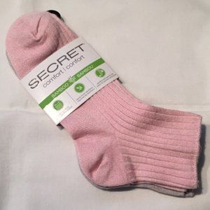 Secret Comfort Anklet Socks (NWOT)